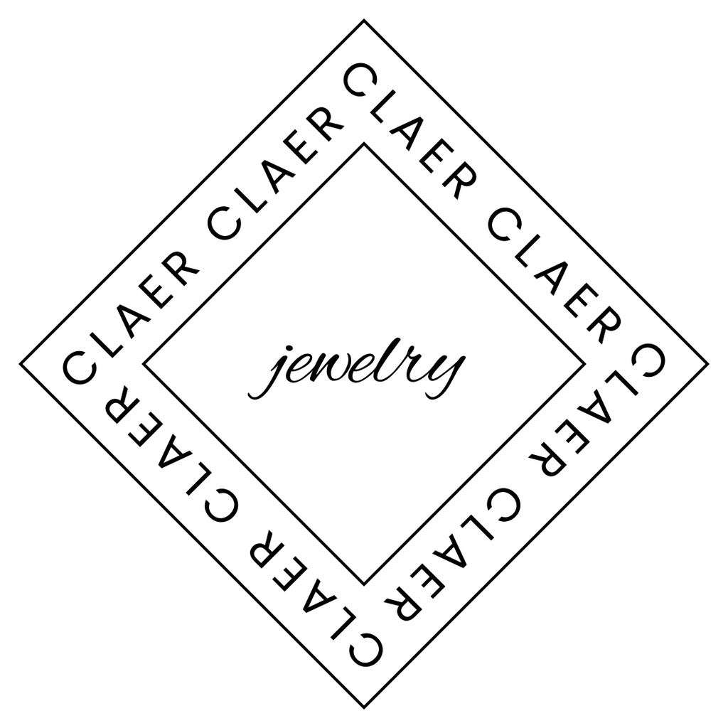 CLAER-Jewelry Logo in Schwarz auf transparentem Hintergrund.